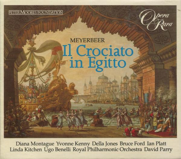 Meyerbeer* / Diana Montague, Yvonne Kenny, Della Jones, Bruce Ford, Ian Platt, Linda Kitchen, Ugo Benelli, Royal Philharmonic Orchestra, David Parry - Il Crociato In Egitto État correct -  reconditionné disponible sur Label Emmaüs